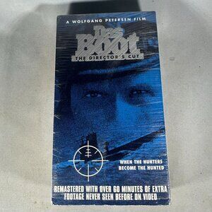 Das Boot The Directors Cut VHS Wolfgang Petersen R Columbia Pictures 2 Tapes